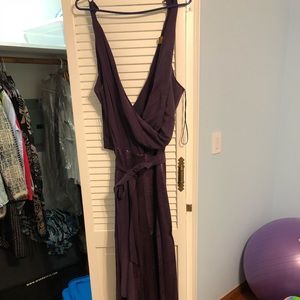Nicole miller purple sequin dress size 6